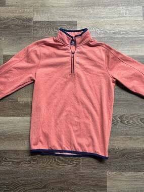 Vineyard Vines Performance 1/4 Zip Pullover Red Size L
